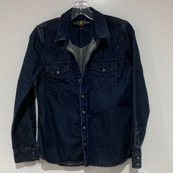 LuckyBrand Denim long sleeve Shirt new without tag - Picture 1 of 2